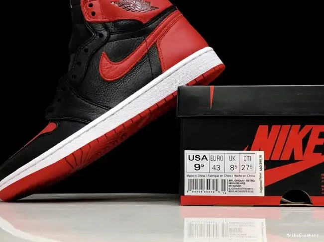 MaikeSneakers Air 861428-061 Homage High To 1 OG Retro Home Jordan 0408